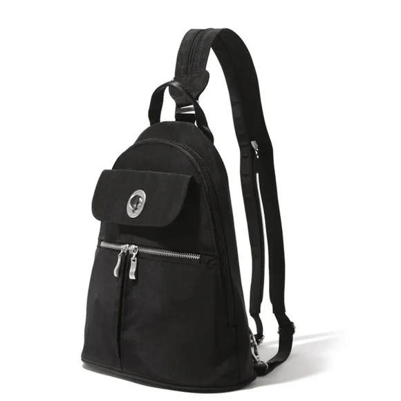 💎SOLD💎Baggallini Naples Black Convertible Backpack - Picture 2 of 7